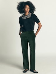 Boden Green Canonbury Velvet Trousers - Image 6 of 7
