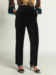 Boden Black Canonbury Velvet Trousers - Image 3 of 6