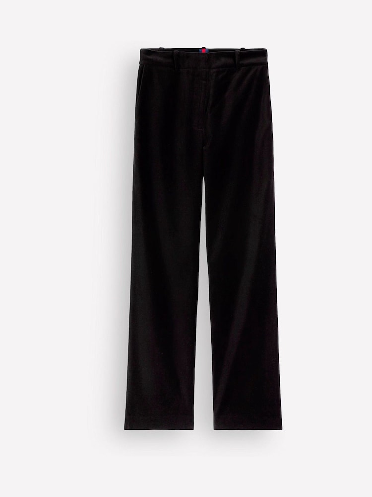 Boden Black Canonbury Velvet Trousers - Image 6 of 6