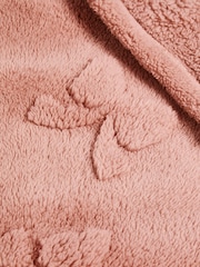 Pink Bow Supersoft Fleece Throw Blanket - Image 6 of 7
