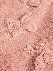 Pink Bow Supersoft Fleece Throw Blanket - Image 7 of 7