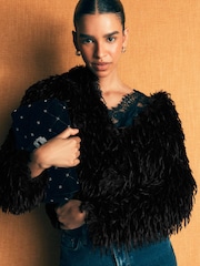Boden Feather Tassle Jacket - صورة 1 من 7