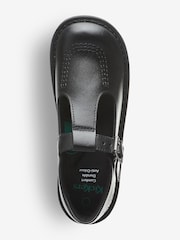 Kickers Black Junior T Leather Shoes - Image 8 of 9