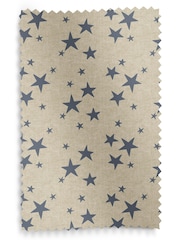 Emily Bond Indigo Blue 100% Cotton St Maws Made to Measure Roman Blinds - Image 6 of 6