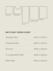 Mink Brown Bobble Bath Mat - Image 3 of 4