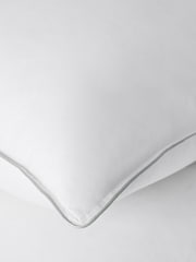 Set of 2 Super Firm 100% Cotton Goose Feather and Down Pillows - Image 2 of 2