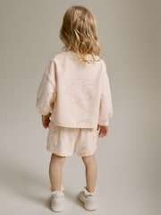 Cream - okrogli ovratnik; z okroglim ovratnikom in kratkih hlač (3mesecev-7yrs) - Slika 3 iz 7