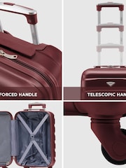Set Of 2 Large Check-In & Small Carry-On Hardcase Travel Suitcase - Image 2 of 7