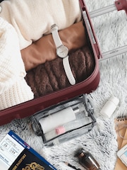Set Of 2 Large Check-In & Small Carry-On Hardcase Travel Suitcase - Image 3 of 7