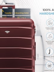 Set Of 2 Large Check-In & Small Carry-On Hardcase Travel Suitcase - Image 7 of 7