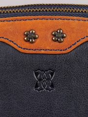 Azul - Bolsa transversal Hartsop com zíper Lakeland Leather - Imagem 7 de 7