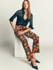 Boden Blue Canonbury Velvet Trousers - Image 1 of 7
