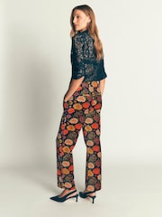 Boden Blue Canonbury Velvet Trousers - Image 3 of 7