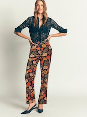 Boden Blue Canonbury Velvet Trousers - Image 4 of 7
