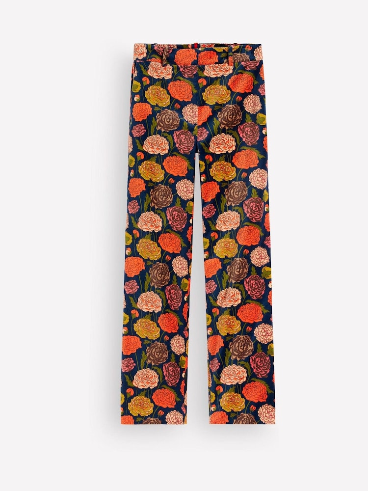 Boden Blue Canonbury Velvet Trousers - Image 7 of 7 Boden Blue Canonbury Velvet Trousers - Image 7 of 7