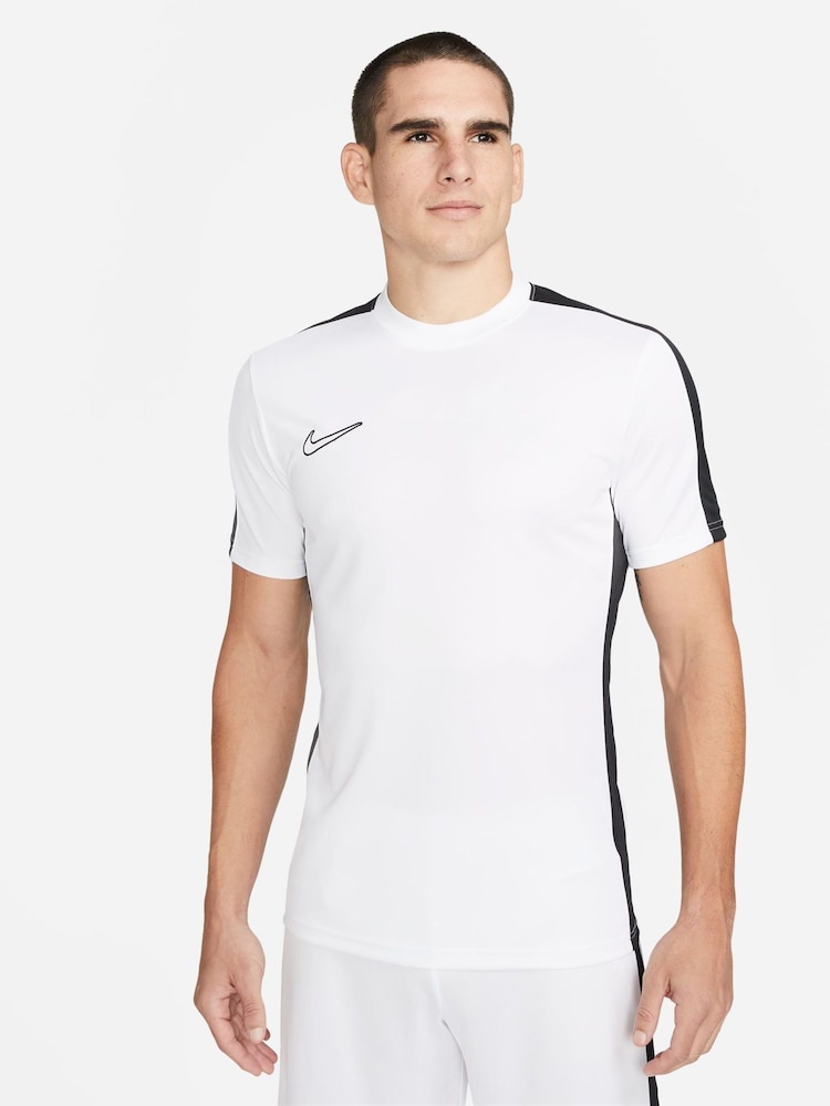 Nike White Dri-FIT Academy Training T-Shirt - Image 1 of 4