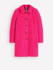 Boden Pink Aylesford Wool Blend Coat - Image 6 of 6