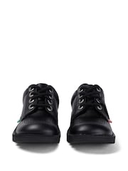 Kickers Black Junior Lo Leather Shoes - Image 3 of 8