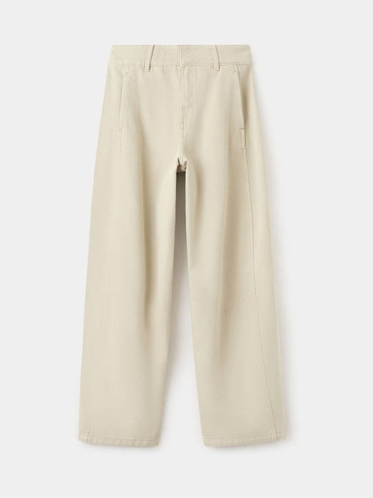 Mango Nude Barrell Jeans - Image 1 of 3