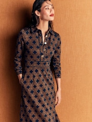 Robe Boden Etta à détails passepoilés en jersey ponte - Image 5 sur 6