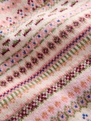 وردي - كنزة Edie Fairisle من Boden - صورة 7 من 7