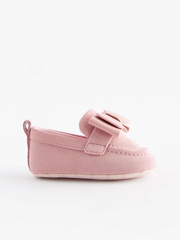 Baker by Ted Baker Baby Girls Loafers Padders with Bow - Image 2 of 6