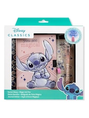 Peers Hardy Pink Disney Stitch Stationery Set With Diary and Magic Pen - Image 2 of 2