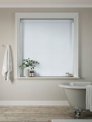 Duck Egg Blue Misty Made to Measure Blackout Roller Blind - Image 2 of 6