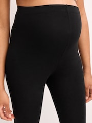Black Maternity Essential Leggings - Image 4 of 7