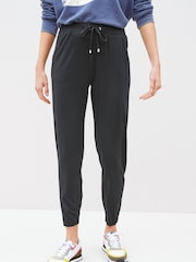 Black Jersey Joggers - Image 2 of 5