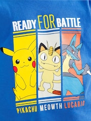 Character Blue 100% Cotton Pokemon T-Shirt - Image 3 of 7