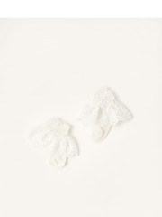 Monsoon Natural Baby Lace Bando and Sock Set - Image 3 of 3