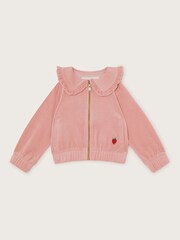 Monsoon Velour Bomber Jacket - Image 1 of 3