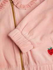 Monsoon Velour Bomber Jacket - Image 3 of 3