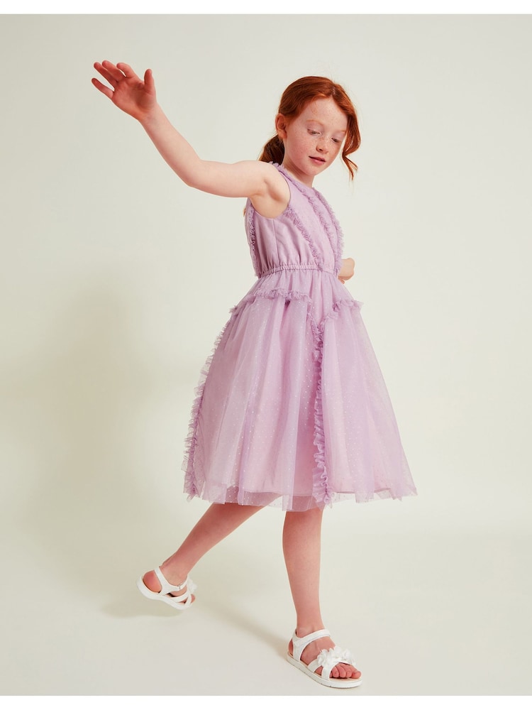 Monsoon Veronica Ruffle Tulle Dress - Image 1 of 4