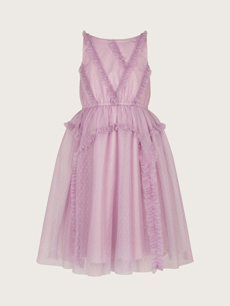 Monsoon Veronica Ruffle Tulle Dress - Image 2 of 4
