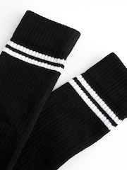Black Football Socks - Image 3 of 3