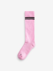 Pink Football Socks - Image 1 of 3