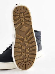 Navy Standard Fit (F) Thinsulate™ Lace Up High Top - Image 6 of 10
