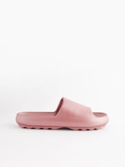 Pink Metallic Beach Chunky Sliders - Image 2 of 6