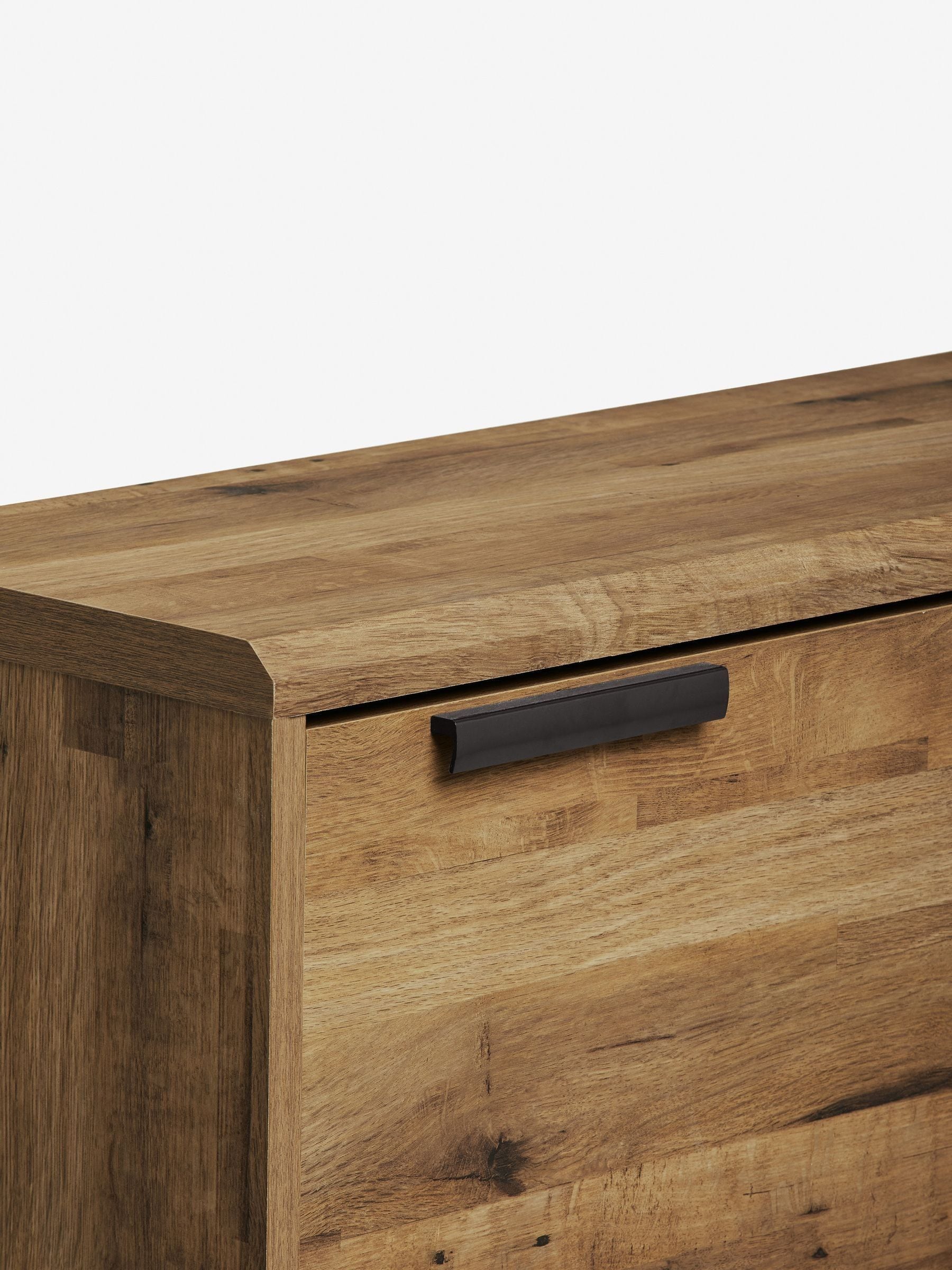 Buy Dark Bronx Oak Effect Shoe Storage Cabinet from the Next UK online shop