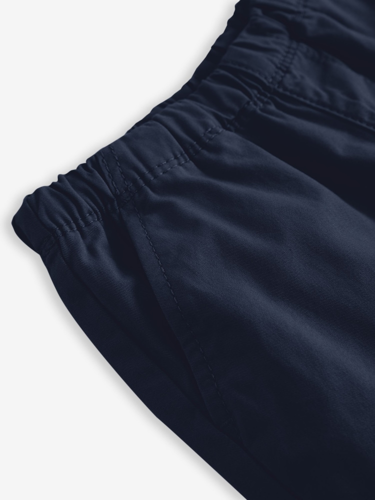Navy Side Pocket Pull On Trousers (3mths-7yrs) - Image 4 of 4 Navy Side Pocket Pull On Trousers (3mths-7yrs) - Image 4 of 4