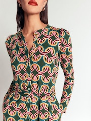 Boden Honor Column Jersey 미디 드레스 - 7의 이미지 2