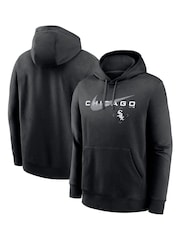 Nike Black Chicago White Sox Swoosh Pullover Fleece Hoodie - Image 1 of 3
