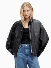 AllSaints Black Clay Jacket - Image 5 of 9
