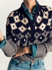 Boden Lara Cotton Button Jumper - Պատկեր 2 8-ից