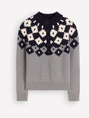 Boden Lara Cotton Button Jumper - Պատկեր 7 8-ից