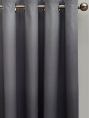 Grey Ombre Eyelet Blackout Curtains - Image 2 of 4