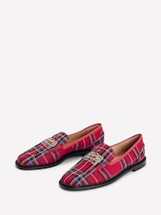 Boden Red Nya Penny Loafers - Image 4 of 6