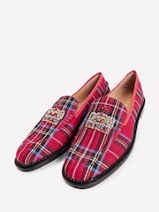 Boden Red Nya Penny Loafers - Image 5 of 6